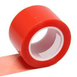 Polyester Tape Red Non Flame Retardant - Rubber